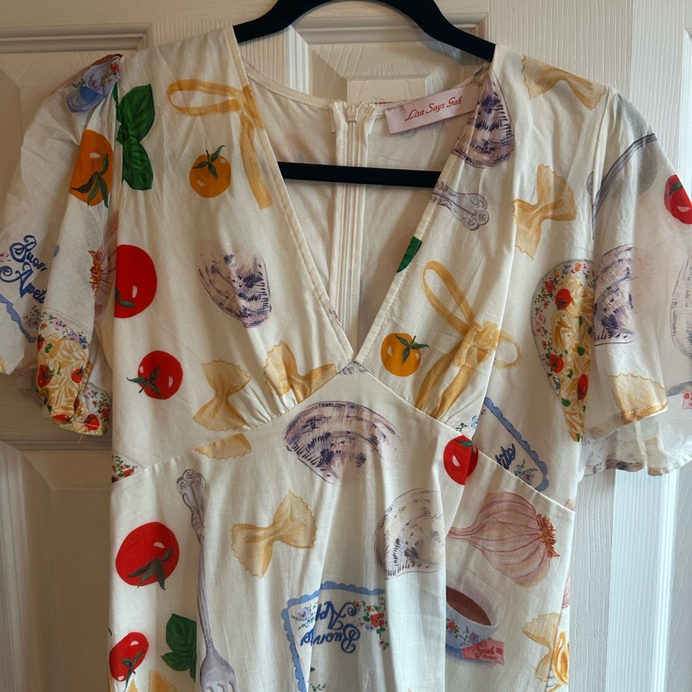Lisa Says Gah Grace Buon Appetito Dress
